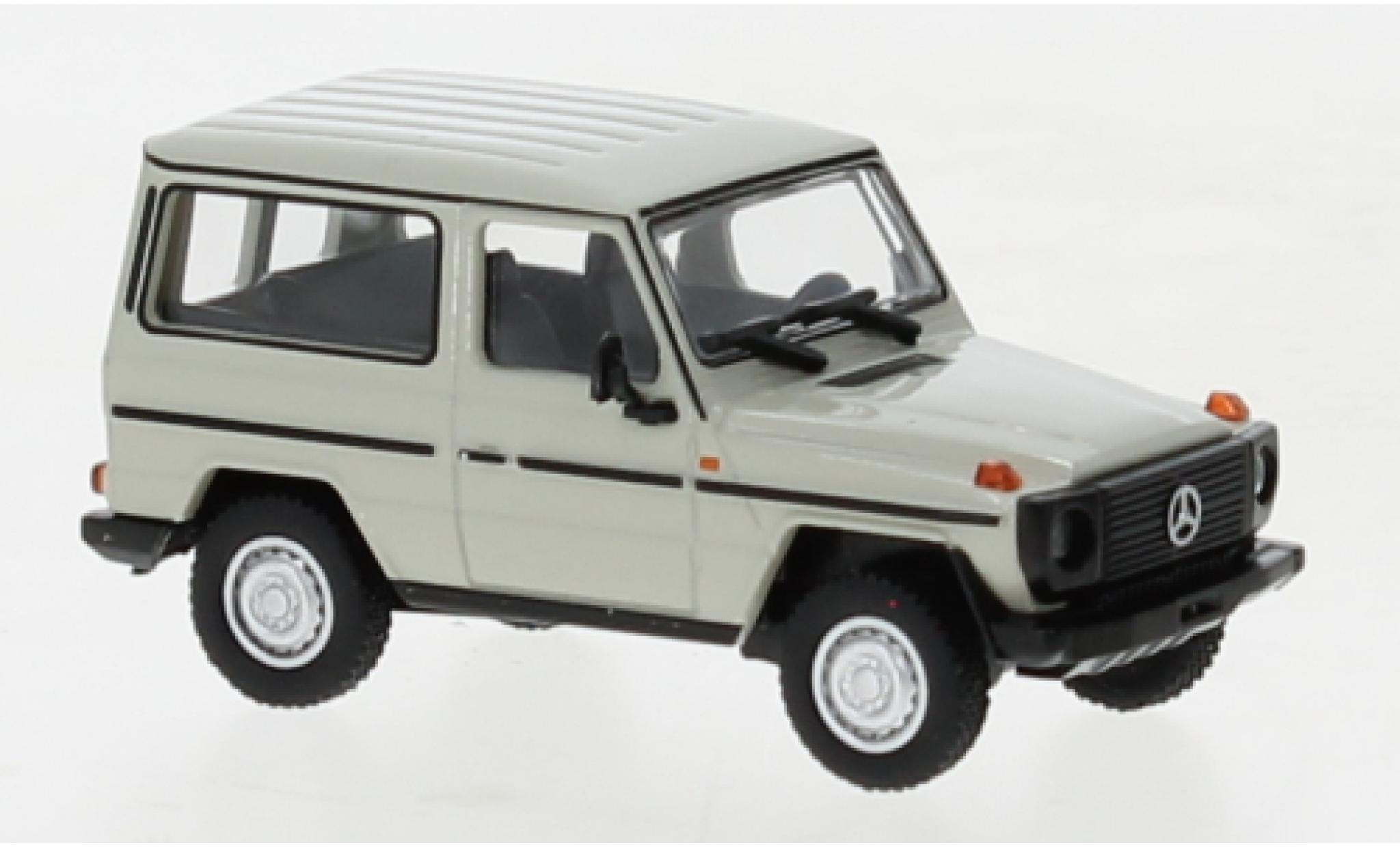 Mercedes Classe G 1/87 Minichamps G-Mod&egrave;le SWB (W460) grijs clair 1980 modelauto