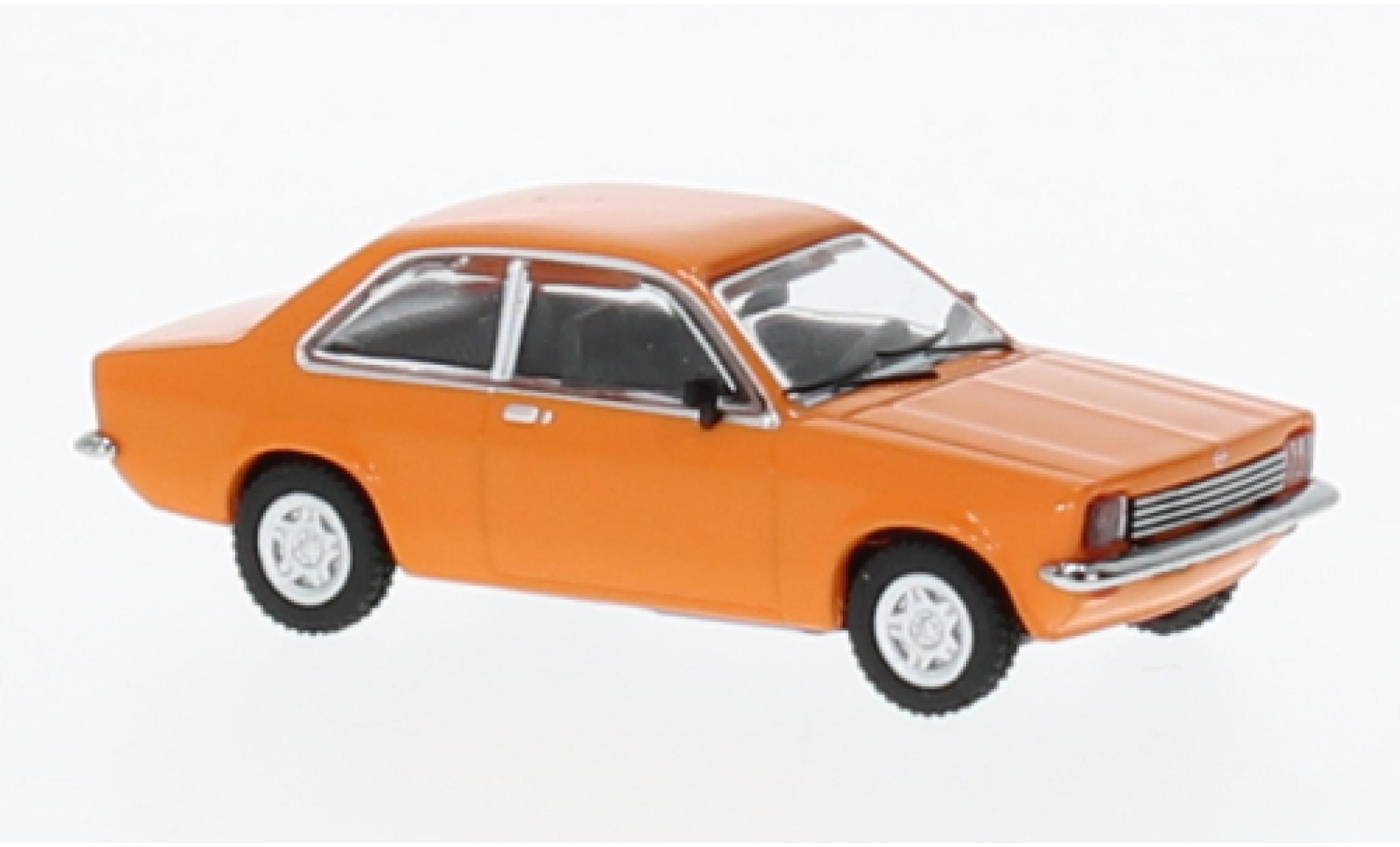 Opel Kadett 1/87 Minichamps C oranje 1973 modelauto