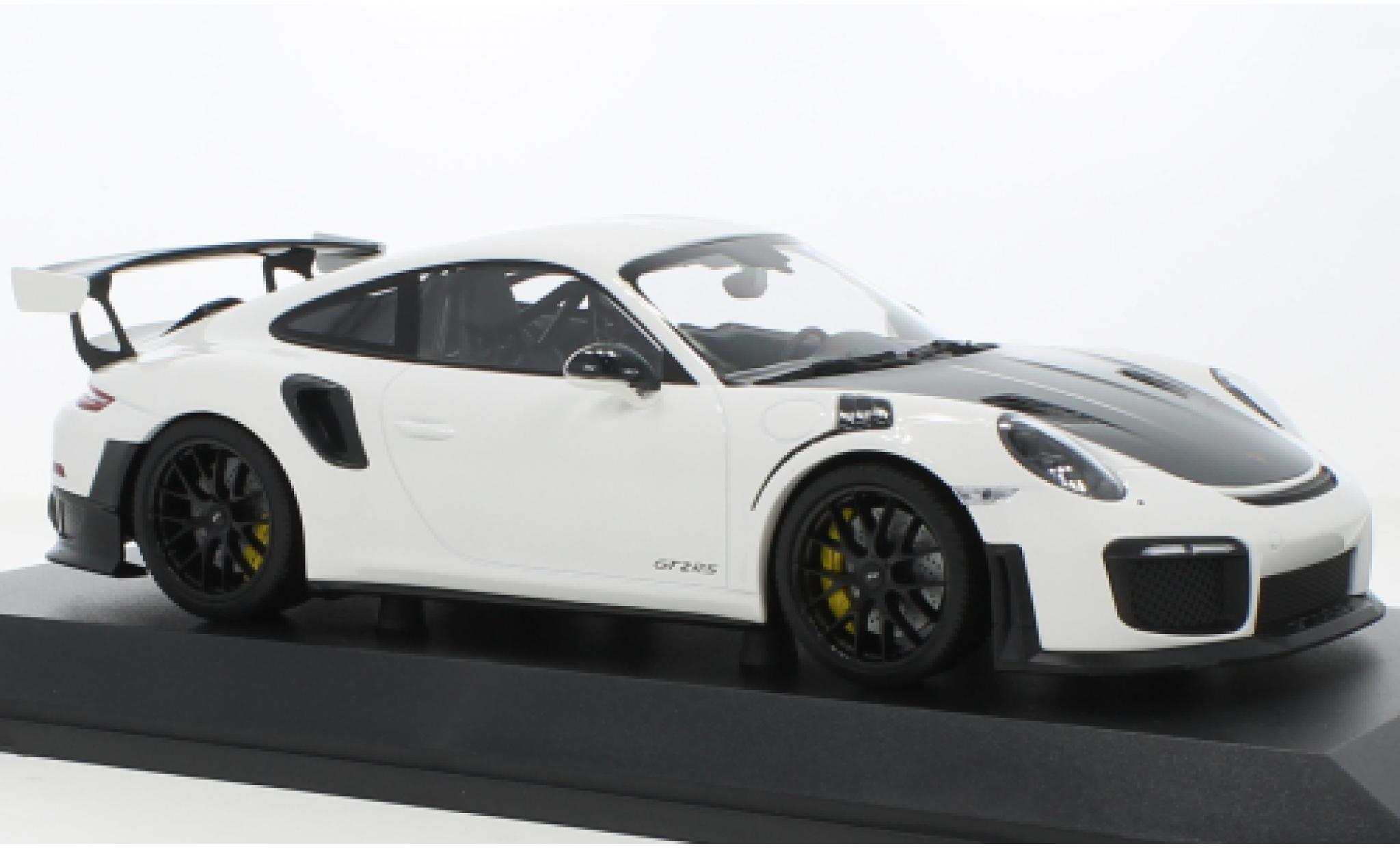 Porsche 991 GT2 RS 1/18 Minichamps 911 (.2) wit 2018 modelauto