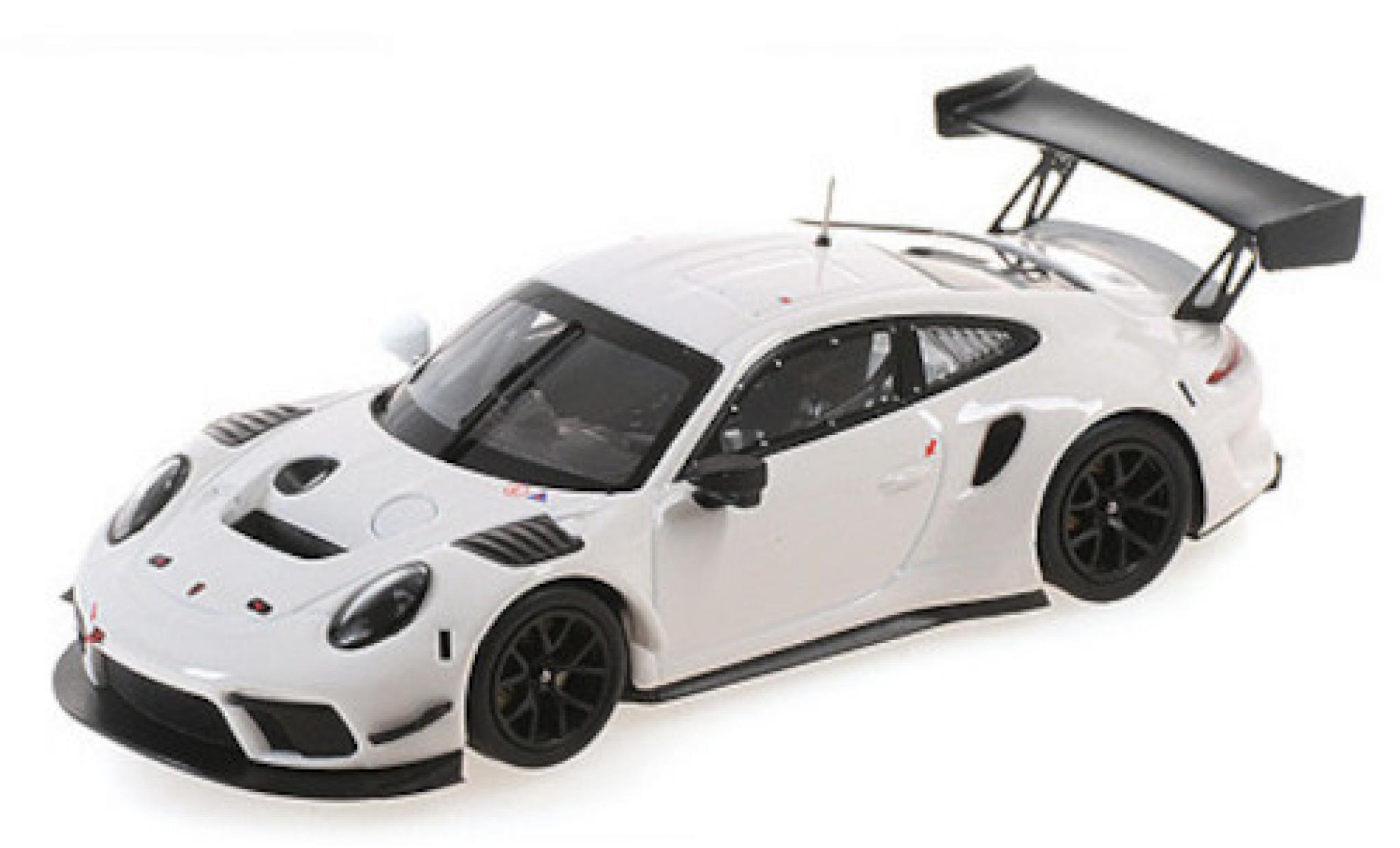 Porsche 992 GT3 R 1/43 Minichamps 911 (991.2) GT3 R wit 2019 modelauto