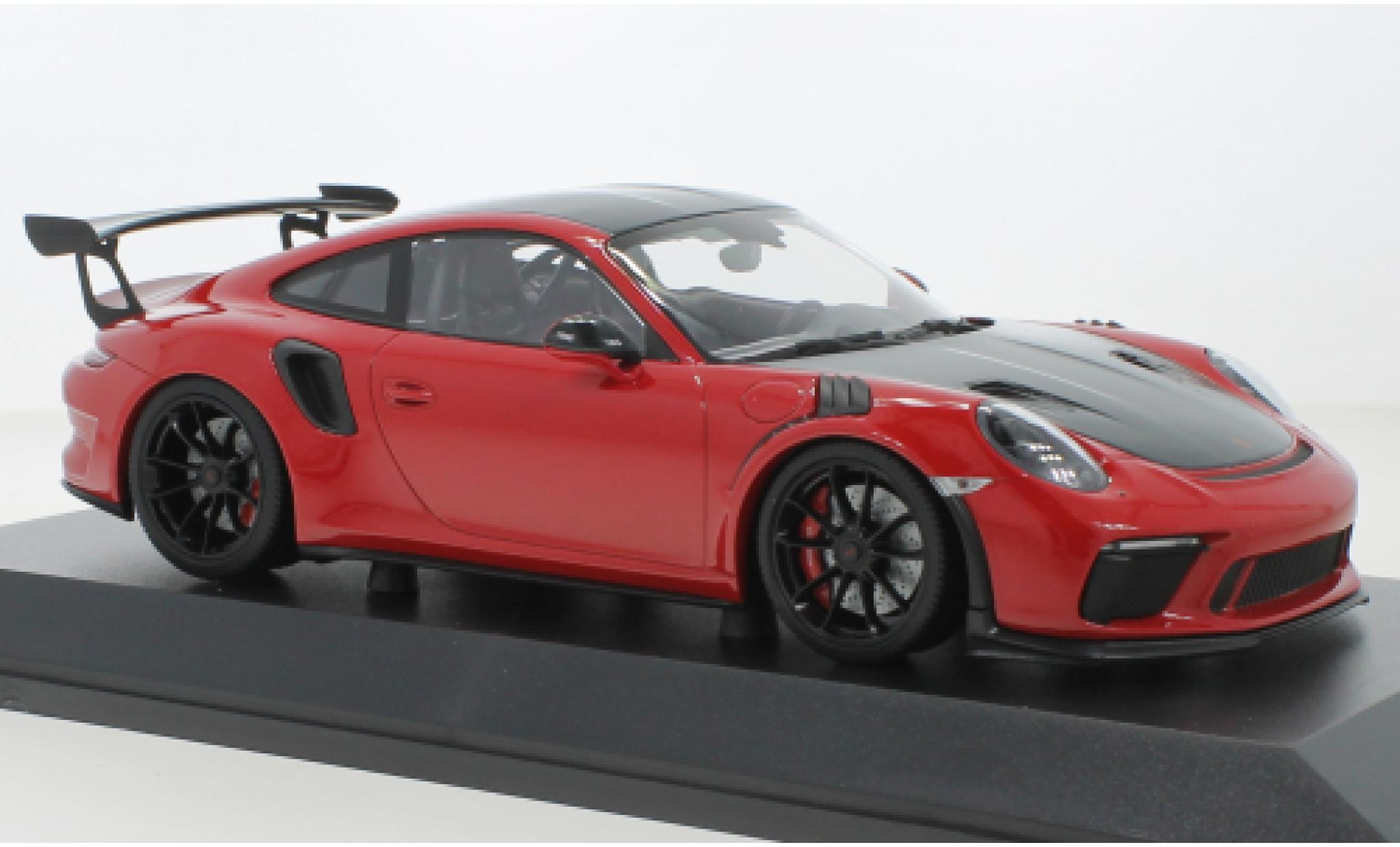 Porsche 992 GT3 R 1/18 Minichamps 911 (991.2) S rood 2019 modelauto