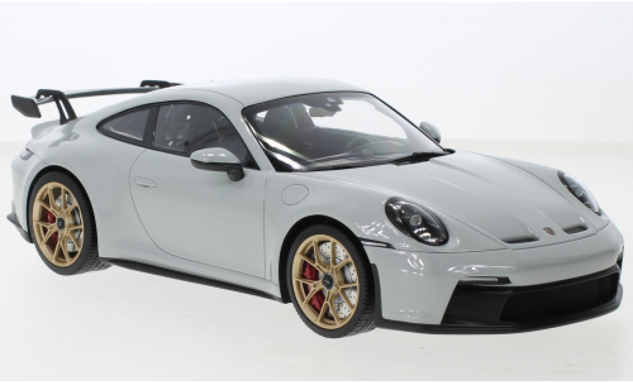 Porsche 992 GT3 1/18 Minichamps 911  grijs 2021 modelauto