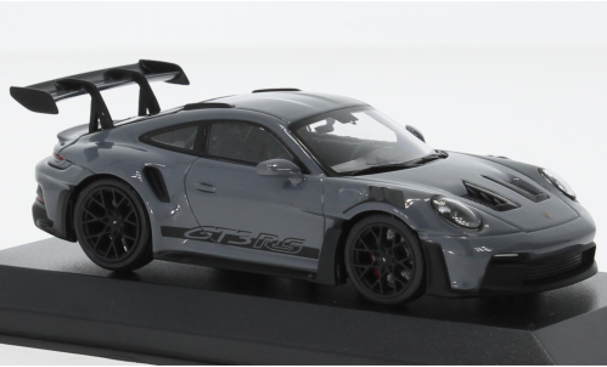 Porsche 992 GT3 R 1/43 Minichamps 911  S grijs 2023 modelauto