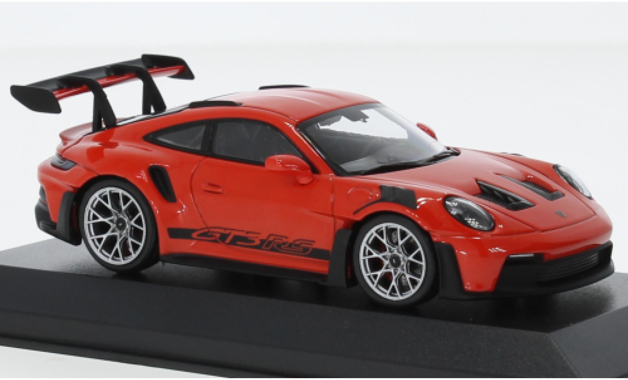 Porsche 992 GT3 R 1/43 Minichamps 911  S rood 2023 modelauto