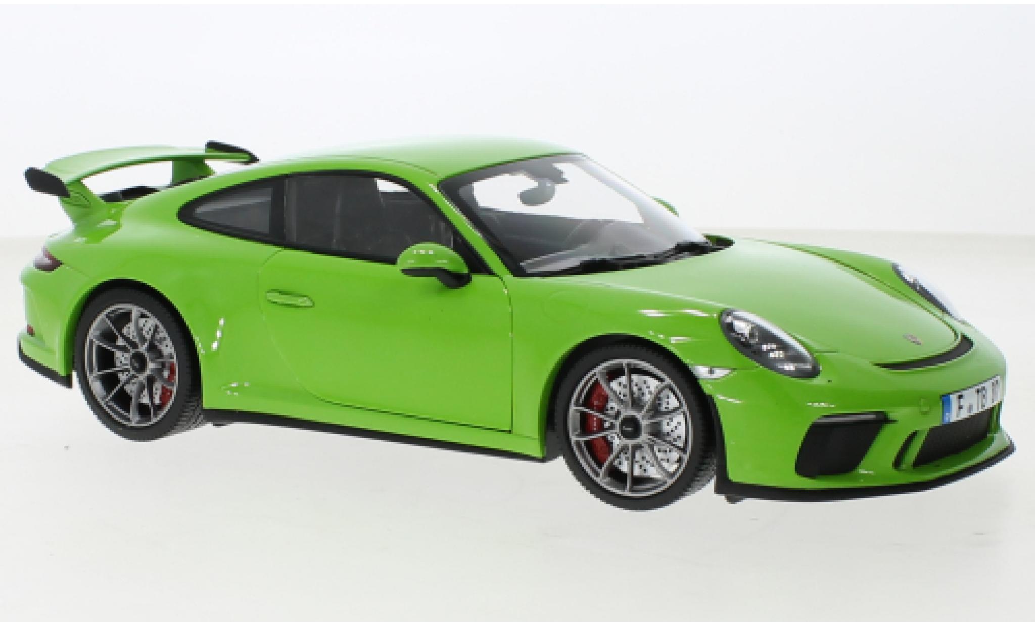 Porsche 991 GT3 1/18 Minichamps 911 la chaux 2018 modelauto