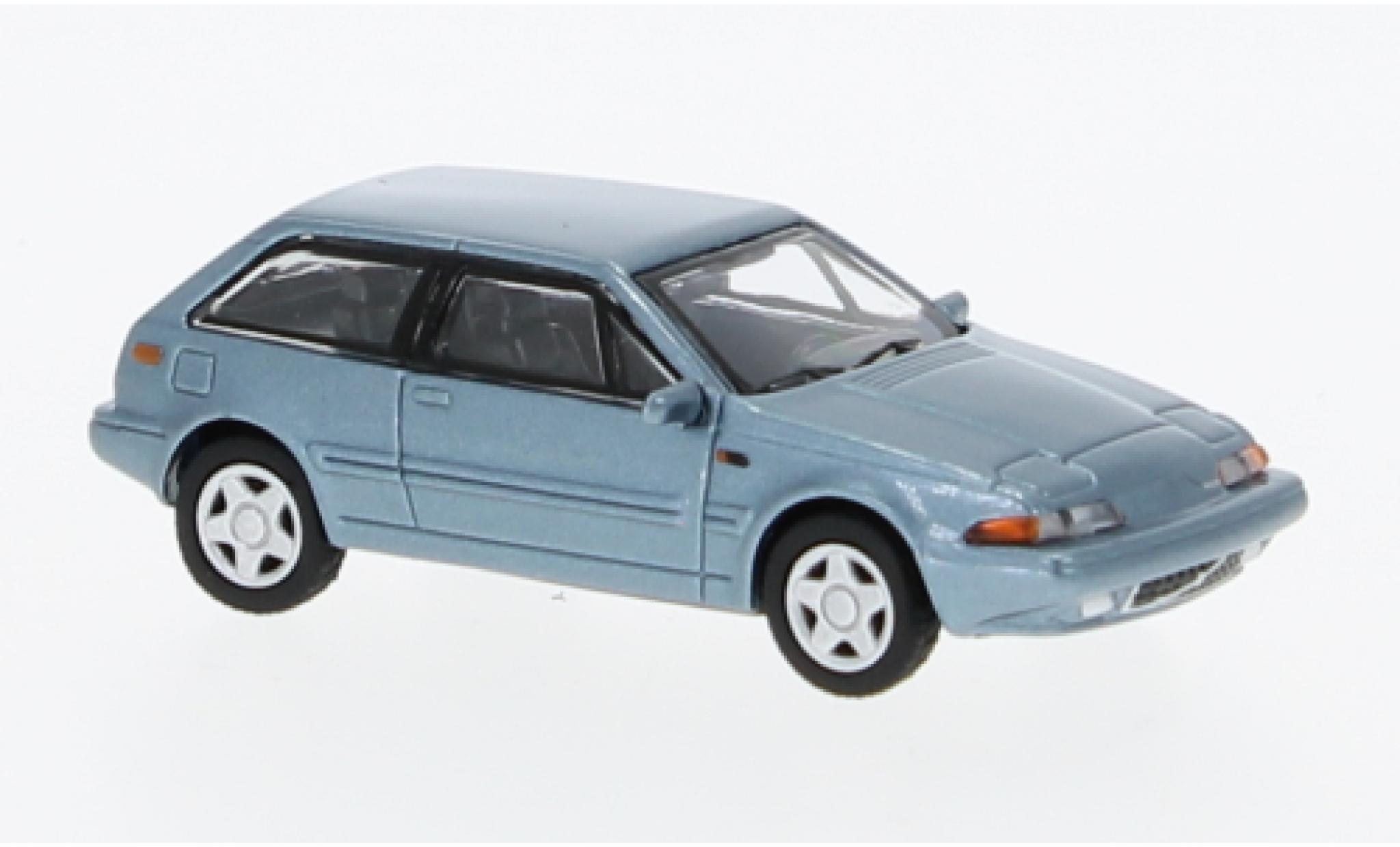 Volvo 480 1/87 Minichamps Turbo metallic blauw clair 1987 modelauto