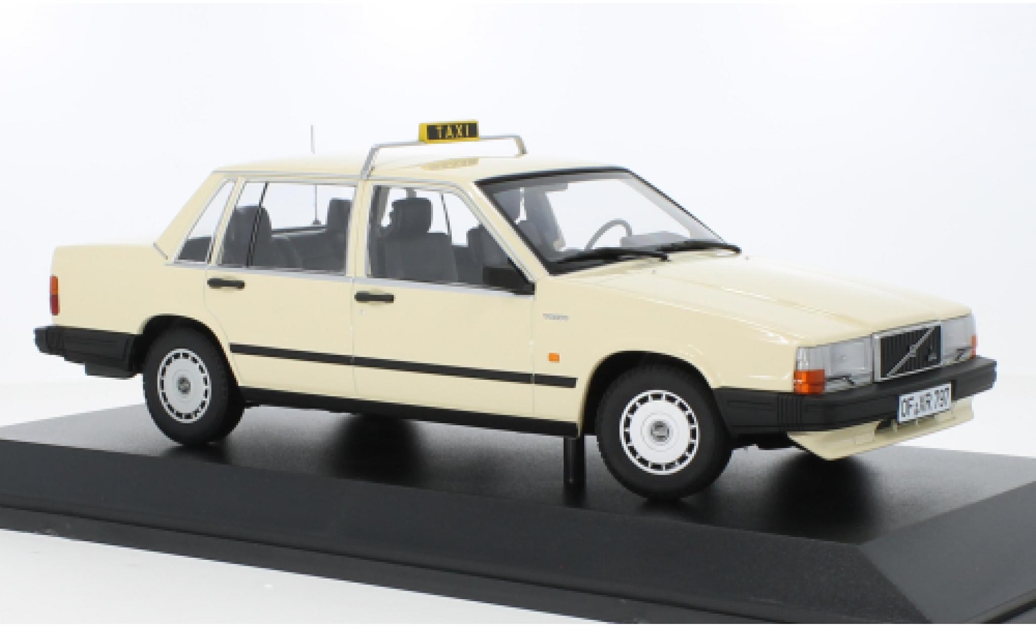 Volvo 740 1/18 Minichamps GL Taxi (D) 1986 modelauto