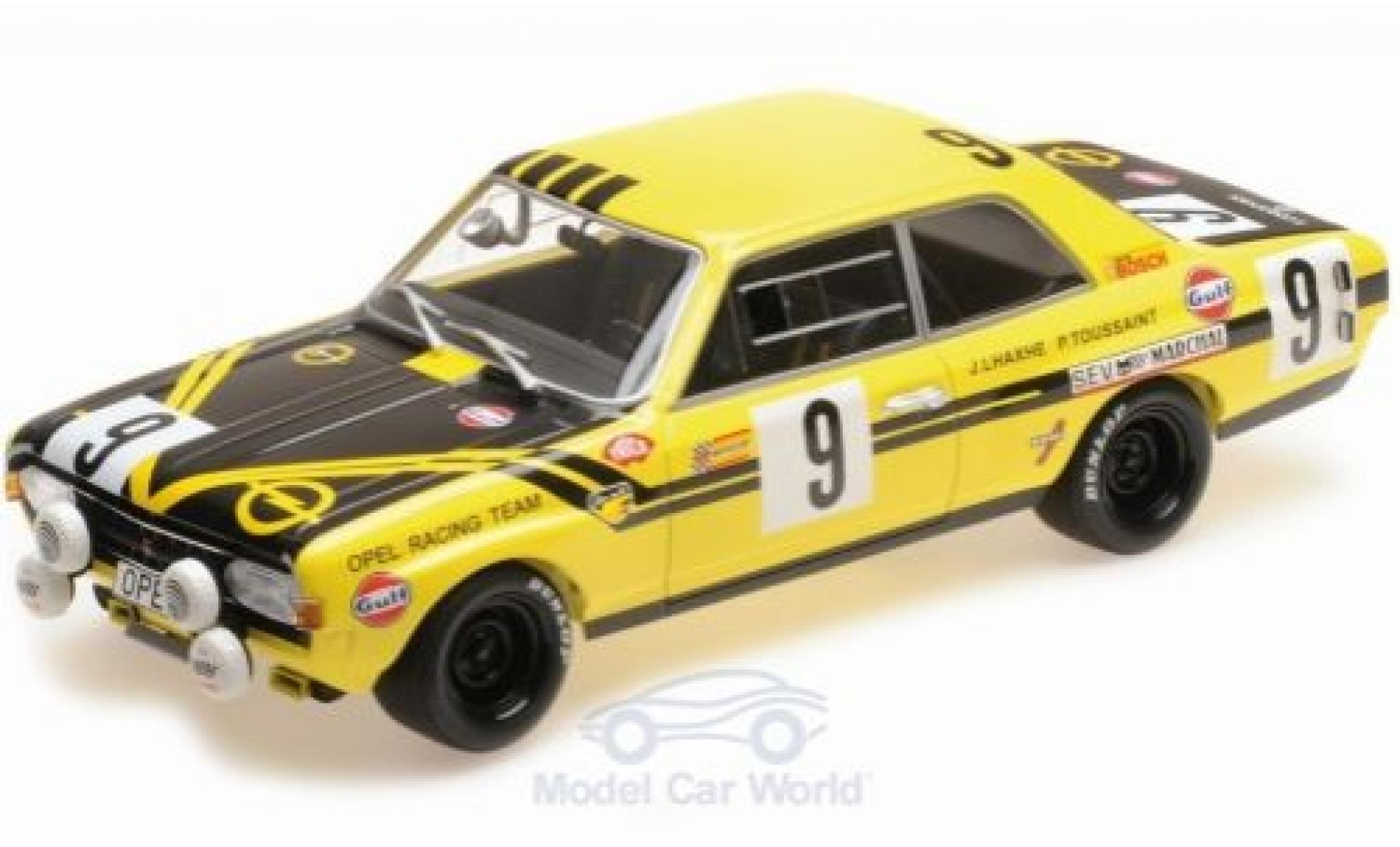 Opel Commodore C 1/18 Minichamps A Steinmetz No.9 24h Spa 1970 J-L.Haxhe/P.Toussaint modelauto