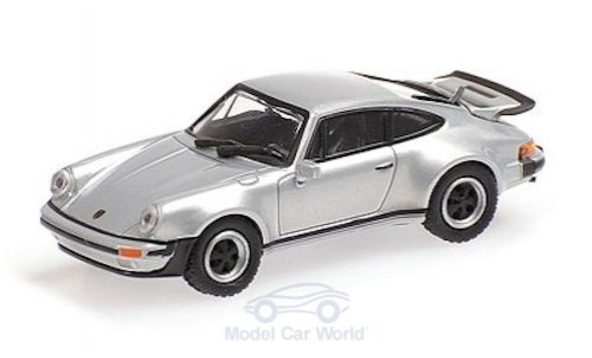 Porsche 930 Turbo 1/87 Minichamps 911 () Turbo grijs 1977 modelauto
