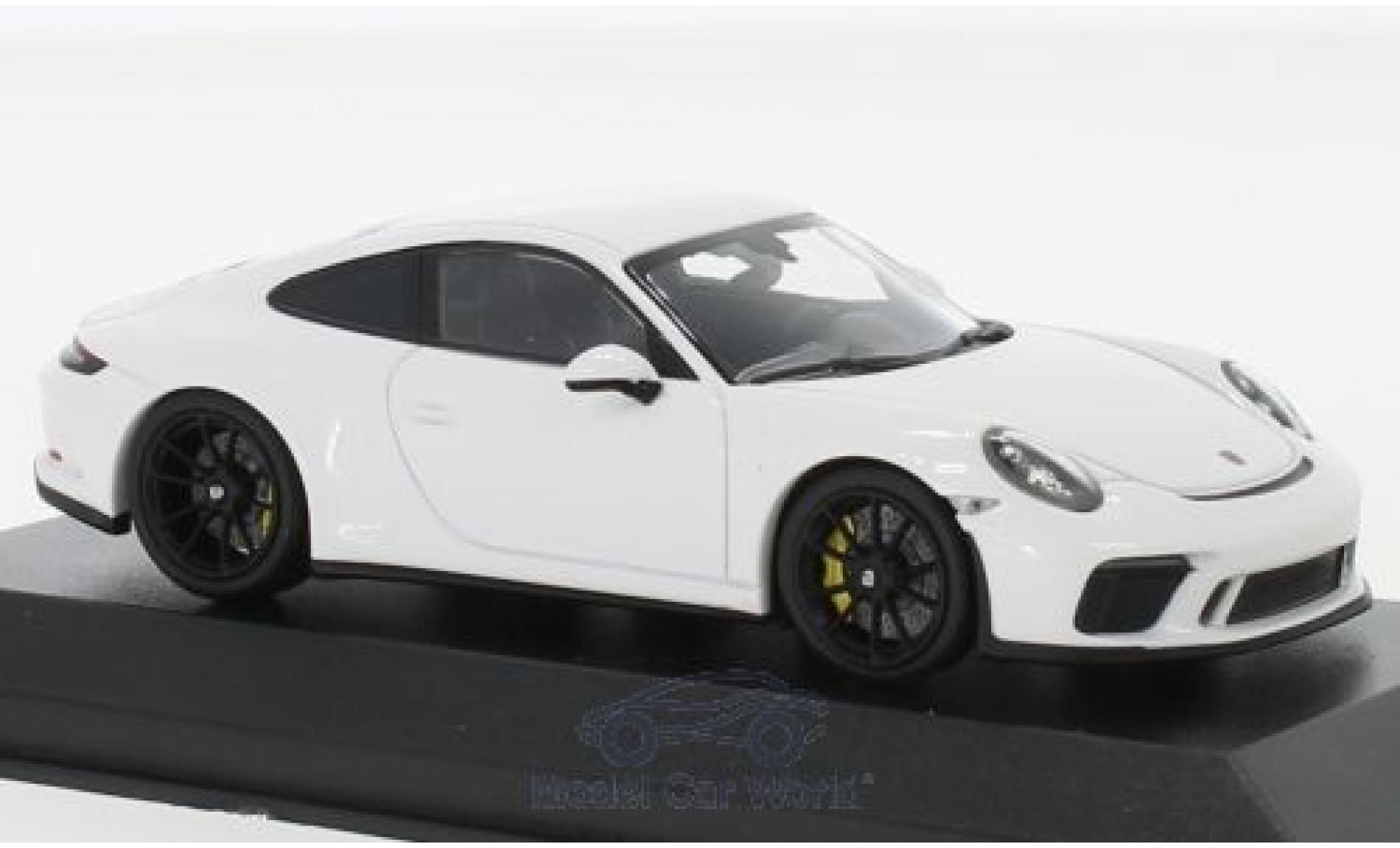 Porsche 991 GT3 1/43 Minichamps 911 (.2) GT3 Touring wit 2018 modelauto