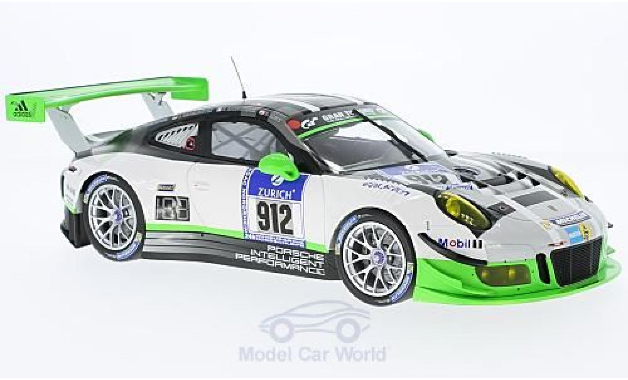 Porsche 991 GT3 R 1/18 Minichamps 911 () GT3 R No.912 24h N&uuml;rburgring 2016 M.Christensen/J.Bergmeister/F.Makowiecki/R.Lietz modelauto