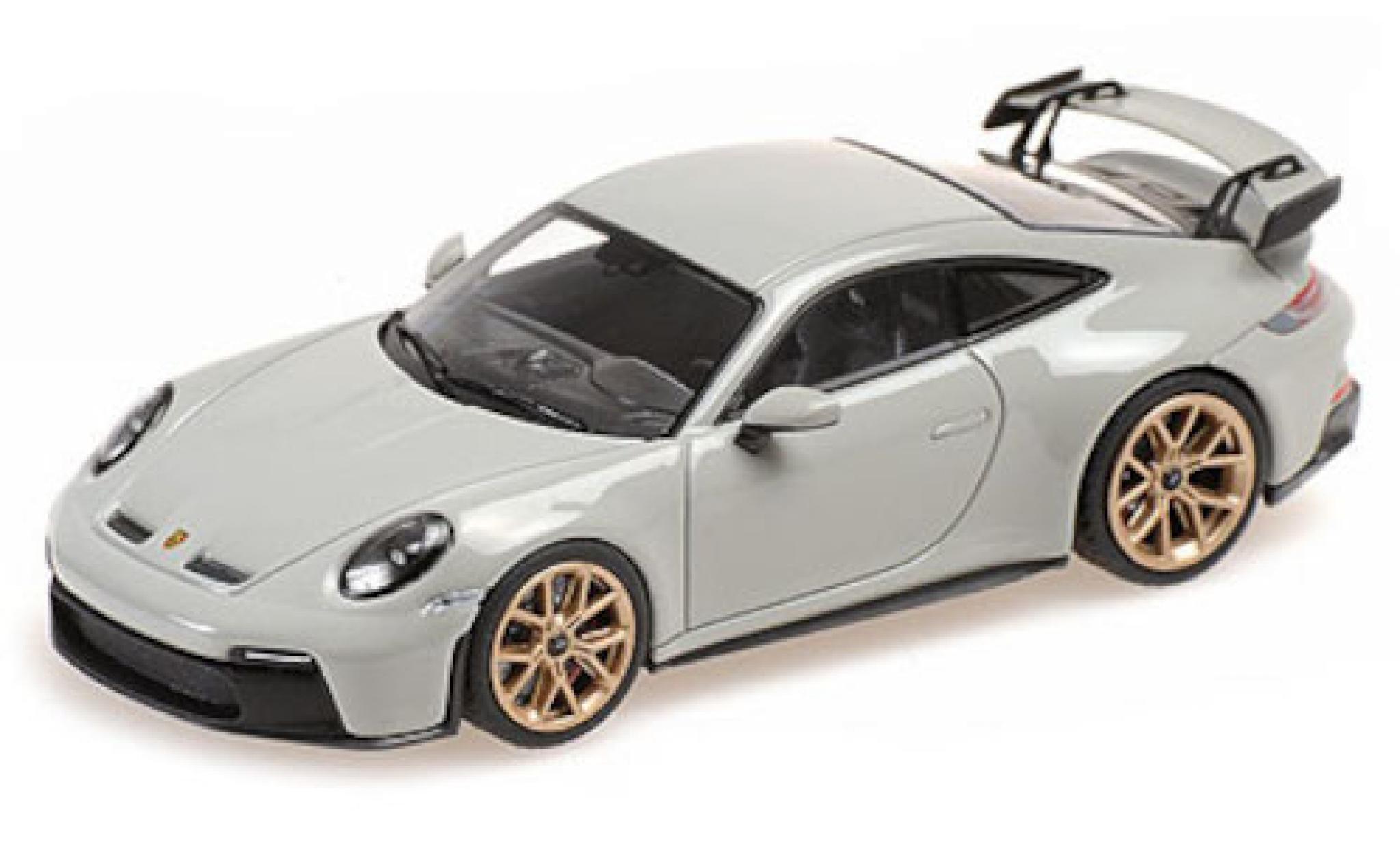 Porsche 992 GT3 1/43 Minichamps 911 () GT3 grijs 2020 modelauto