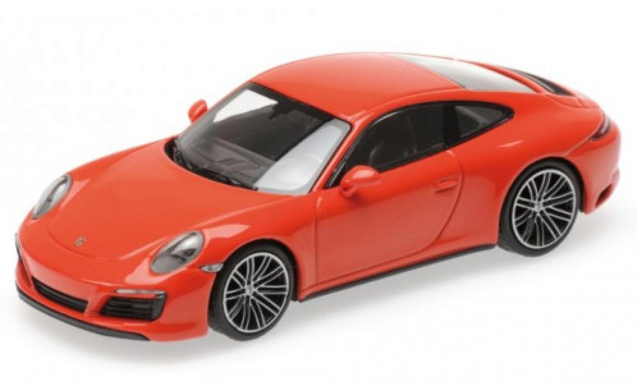 Porsche 992 GT3 1/43 Minichamps 911 () GT3 oranje 2020 modelauto
