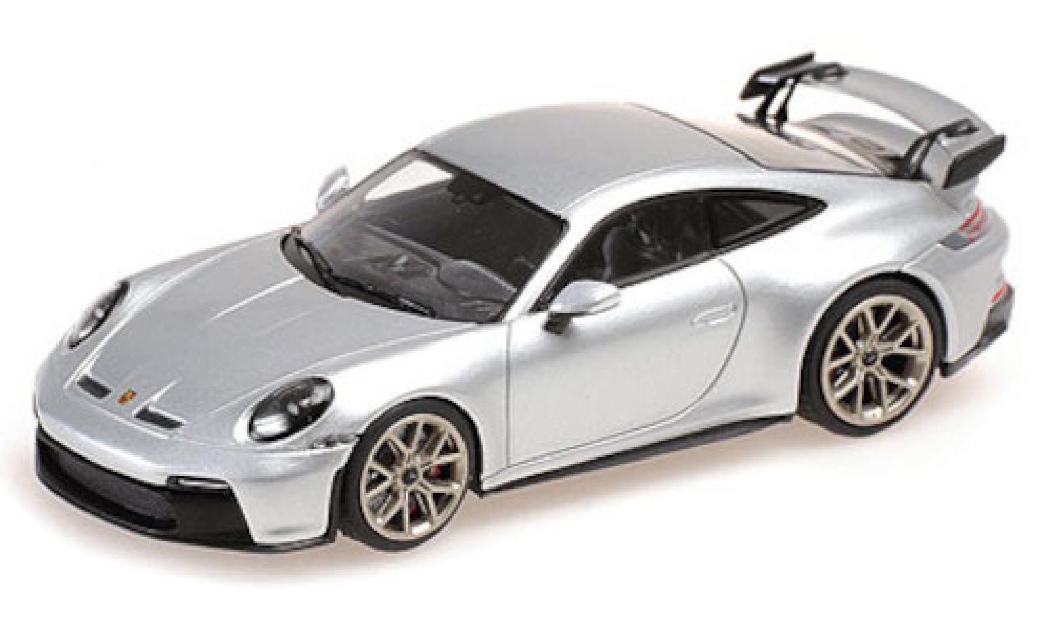 Porsche 992 GT3 1/43 Minichamps 911 () GT3 grijs 2020 modelauto