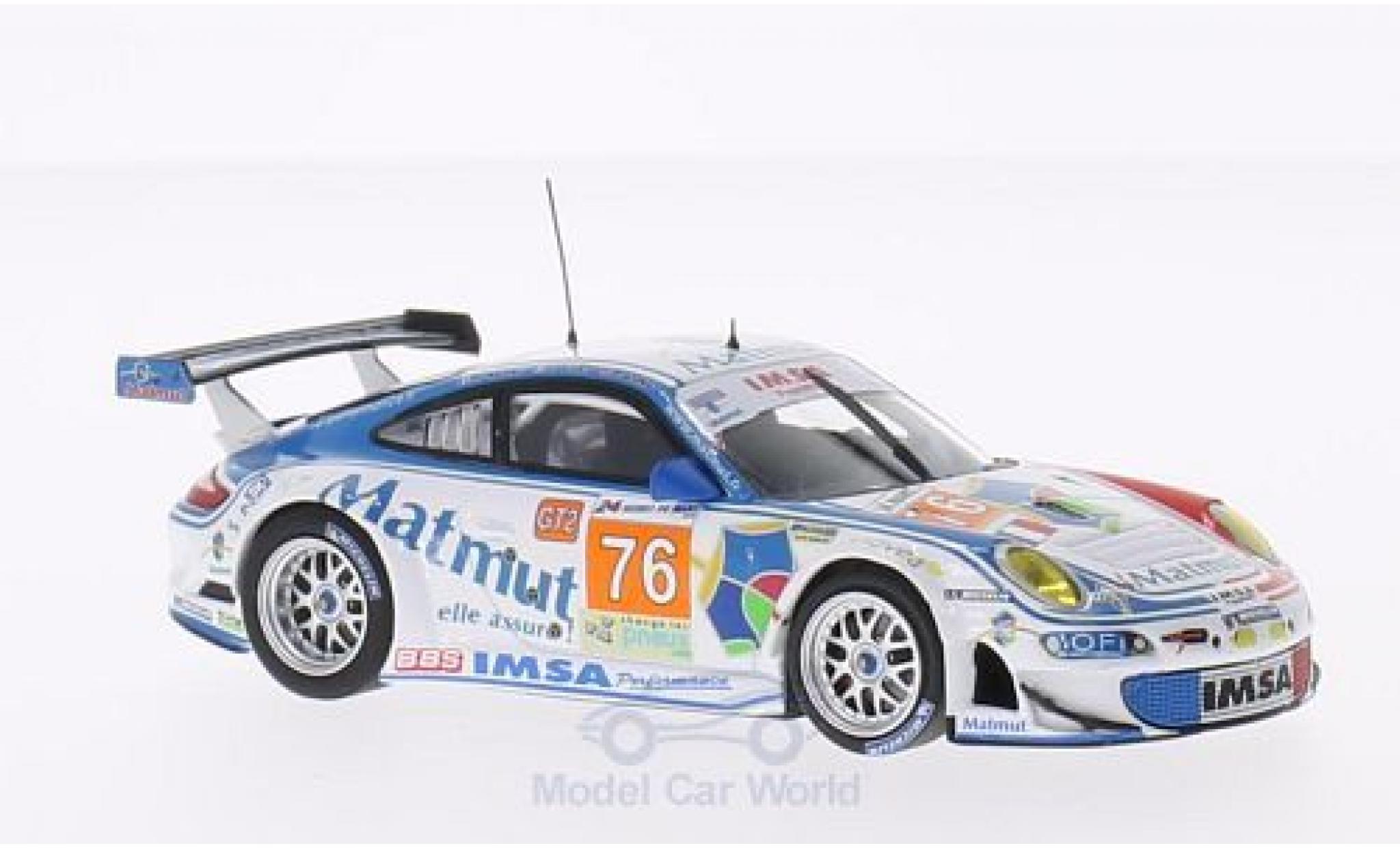 Porsche 997 GT3 RSR 1/43 Minichamps 911 () GT3 RSR No.76 Imsa Performance Matmut Matmut 24h Le Mans 2010 R.Narac/P.Pilet/P.Long modelauto