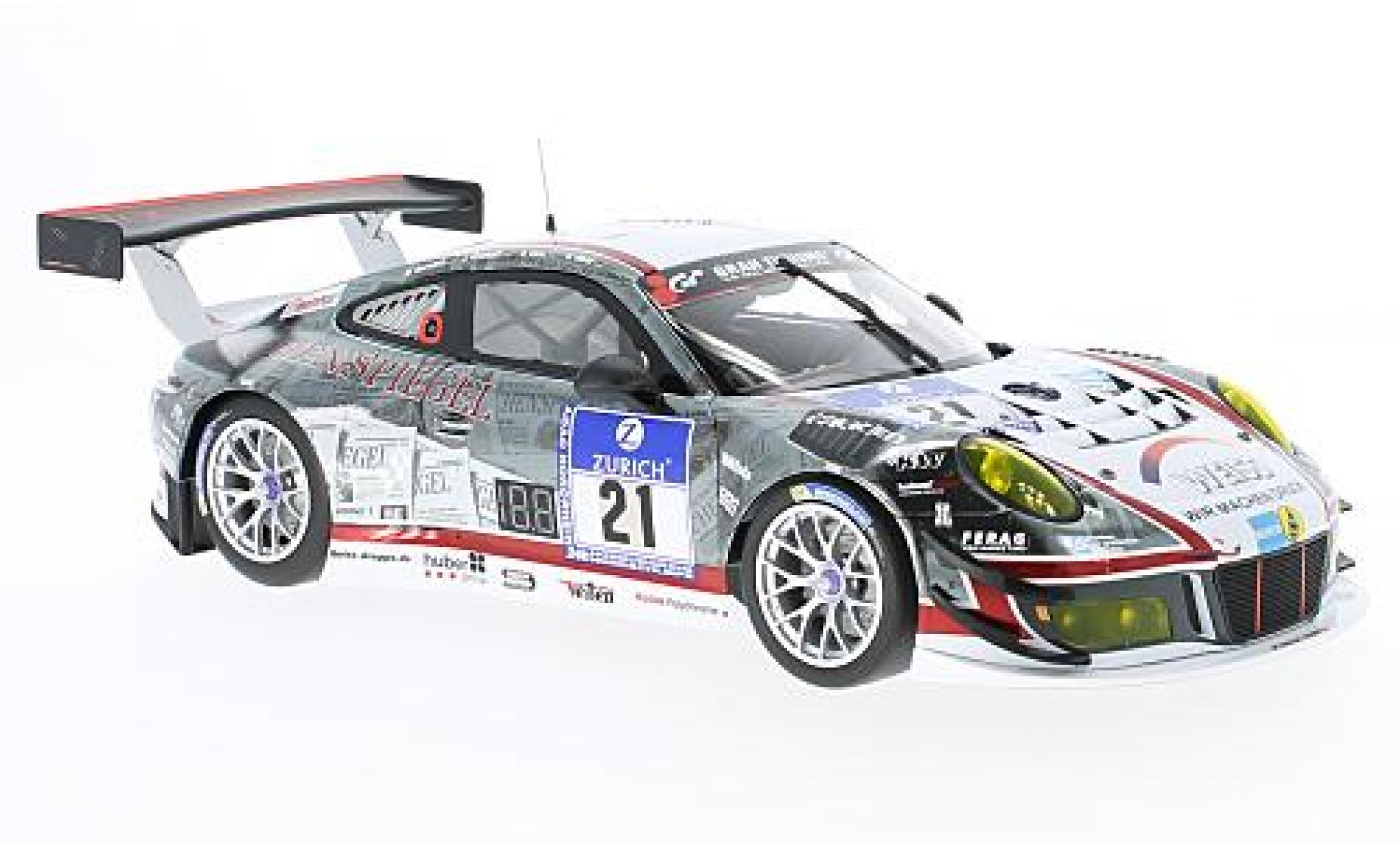 Porsche 991 GT3 R 1/18 Minichamps 911 GT3 R No.21 WTM-Racing Wochenspiegel 24h N&uuml;rburgring 2016 M.Stursberg/J.Krumbach/O.Kainz/G.Weiss modelauto