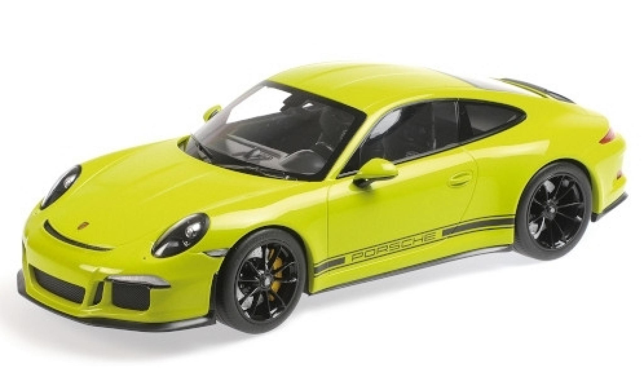 Porsche 991 R 1/12 Minichamps 911 R groen 2016 modelauto