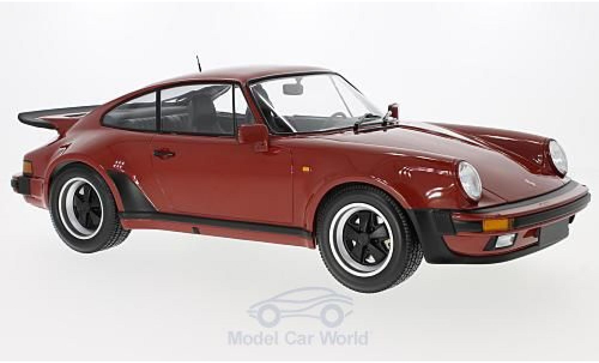 Porsche 930 Turbo 1/12 Minichamps 911 Turbo rood 1977 modelauto