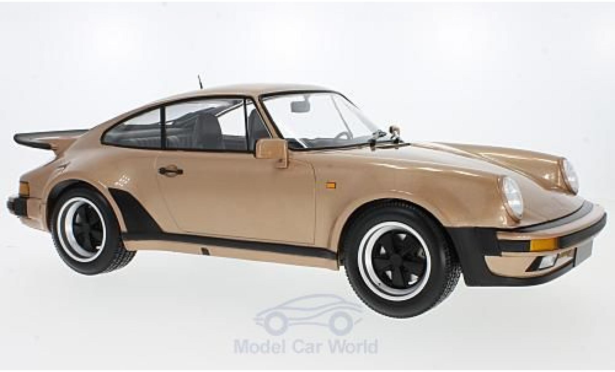 Porsche 930 Turbo 1/12 Minichamps 911 Turbo metallic roze 1977 modelauto