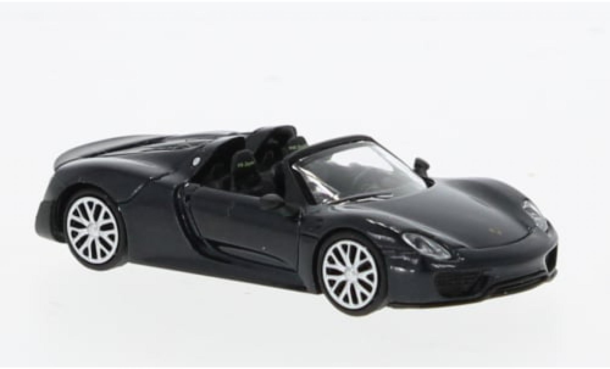 Porsche 918 1/87 Minichamps Spyder metallic blauw 2013 1:87 modelauto