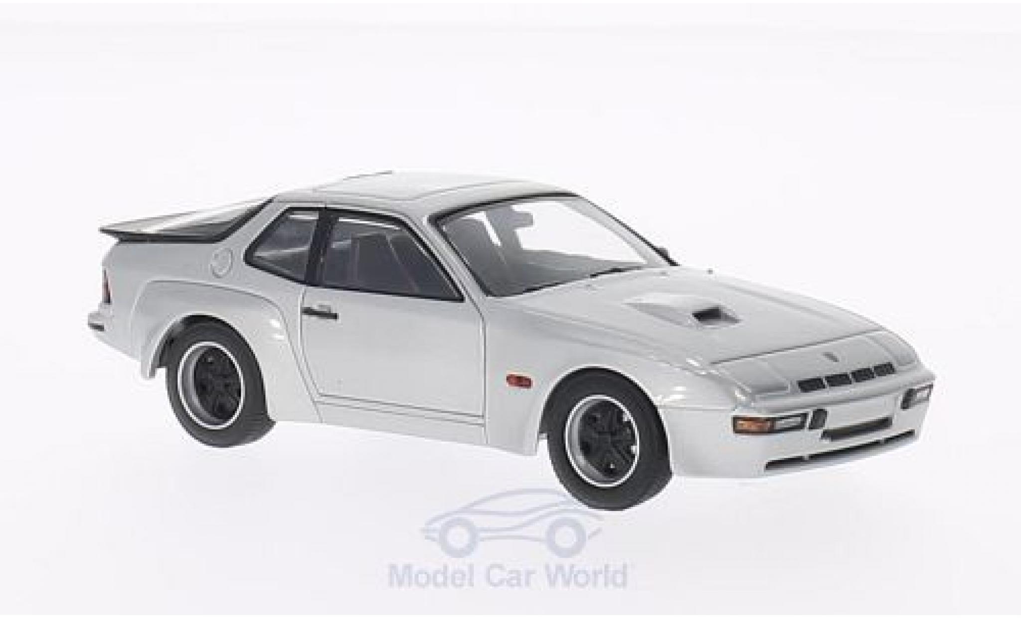 Porsche 924 1/43 Minichamps Carrera GT grijs 1981 modelauto