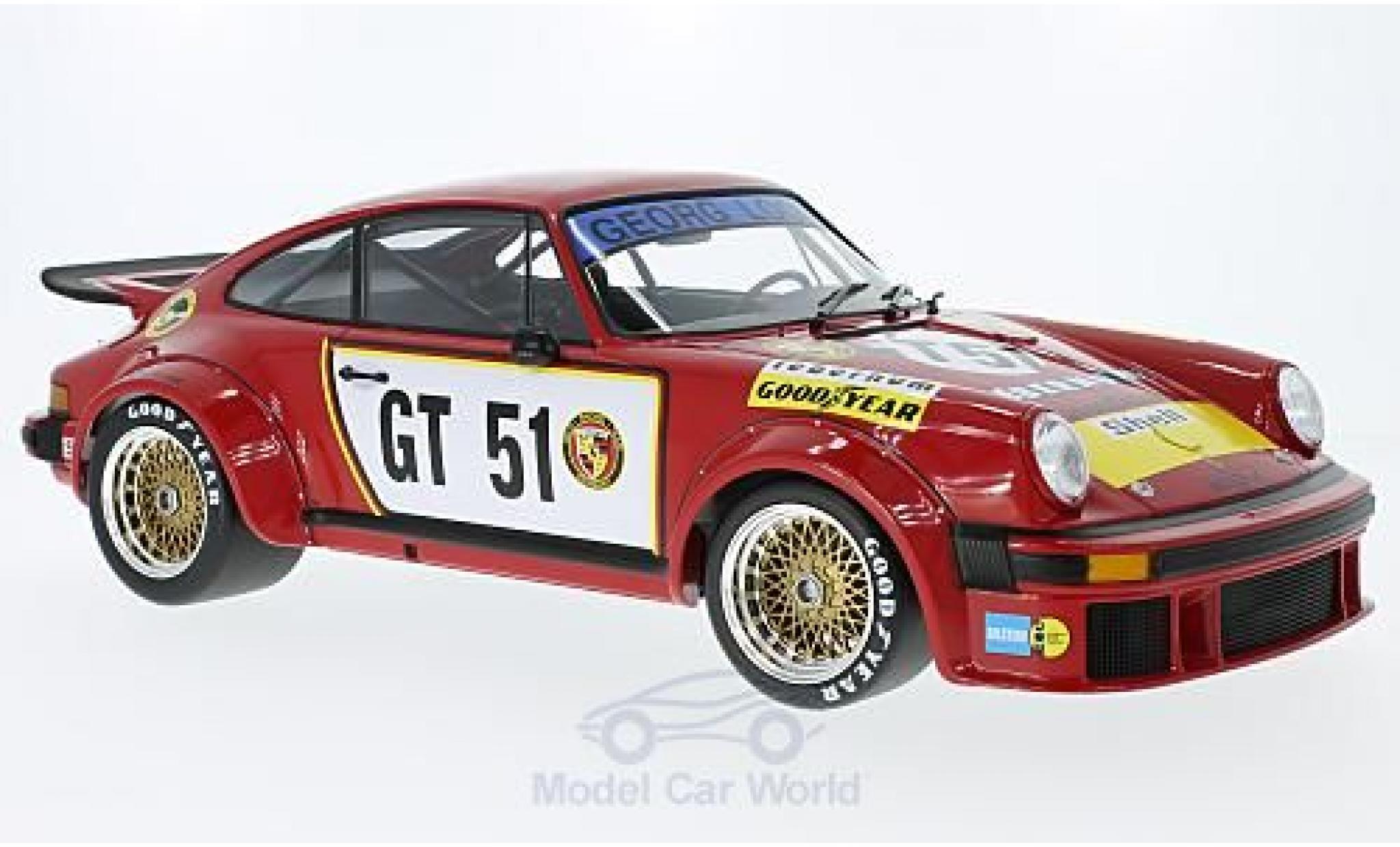 Porsche 934 1976 1/12 Minichamps No.51 Gelo-Tebernum Racing 300 Km N&uuml;rburgring 1976 T.Hezemans modelauto