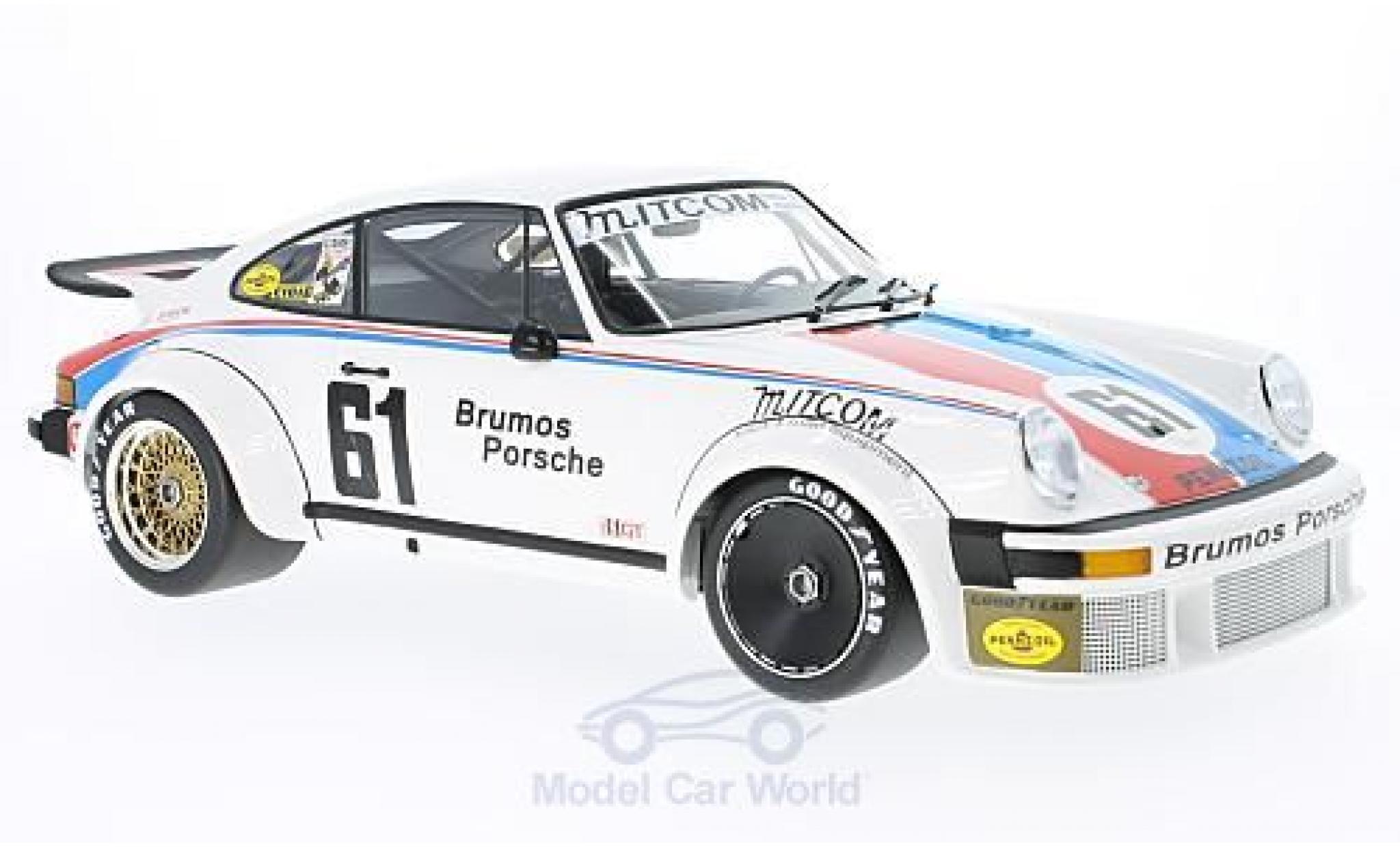 Porsche 934 1977 1/18 Minichamps No.61 Brumos Racing 24h Daytona 1977 P.Gregg/J.Busby modelauto