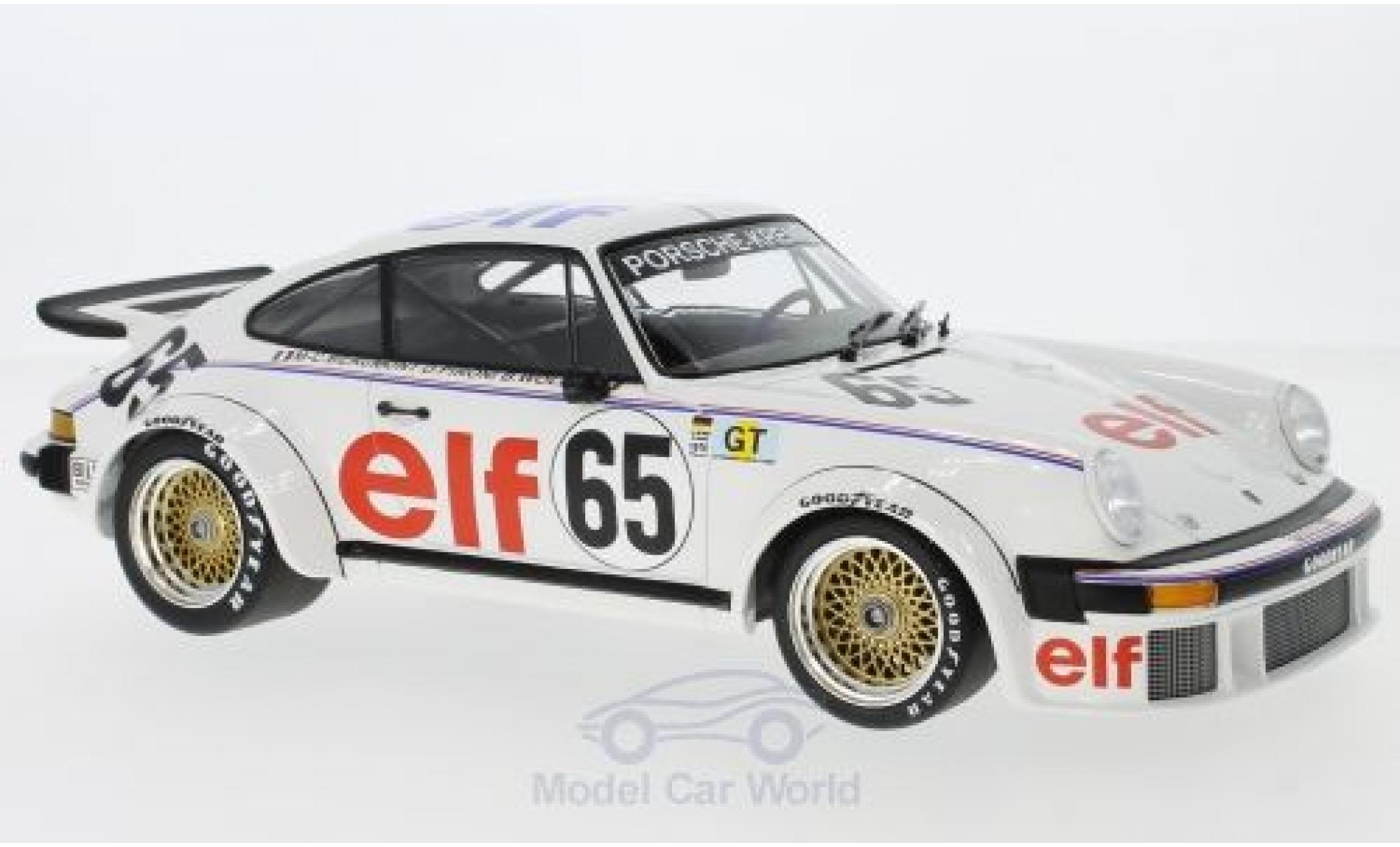 Porsche 934 1976 1/18 Minichamps No.65 Kremer Racing 24h Le Mans 1976 B.Wollek/E.Pirro/M.-C.Beaumont modelauto