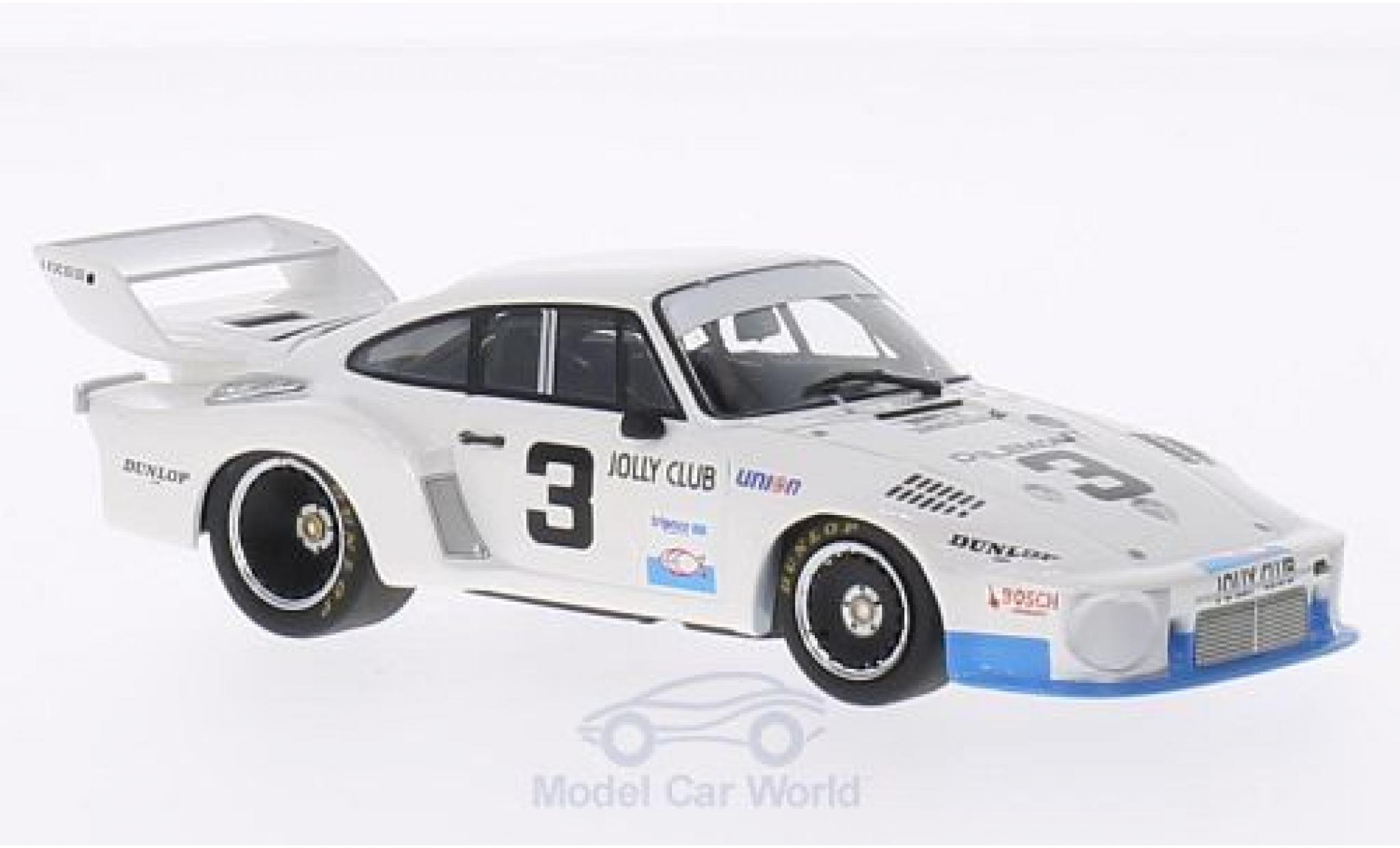 Porsche 935 1977 1/43 Minichamps No.3 Jolly Club 24h Daytona 1977 C.Facetti/M.Finotto/R.Camathias modelauto
