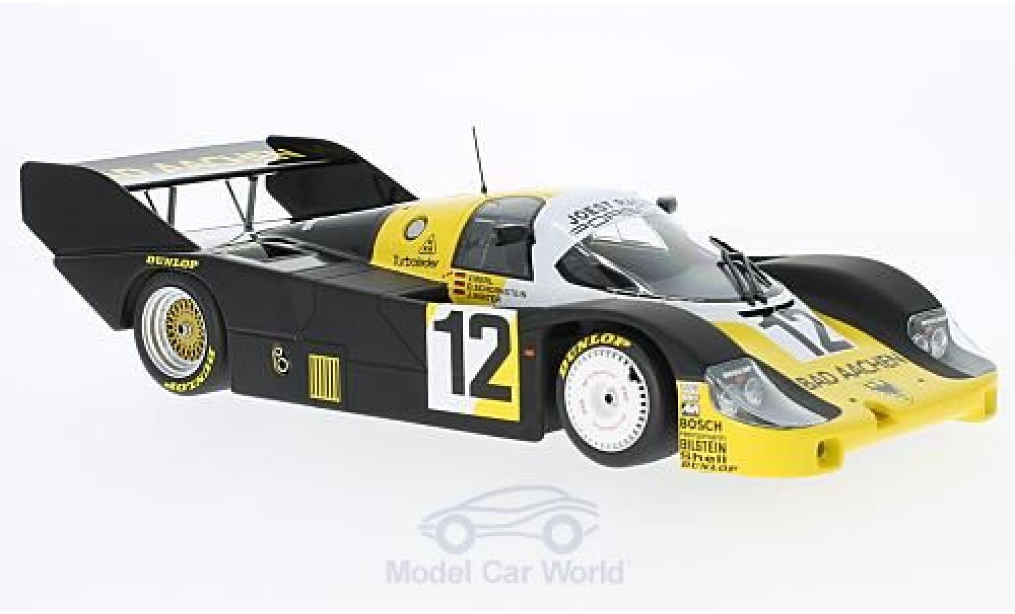 Porsche 956 1984 1/18 Minichamps K No.12 Schornstein Racing Team Bad Aachen 1000km Monza 1984 V.Merl/D.Schornstein modelauto