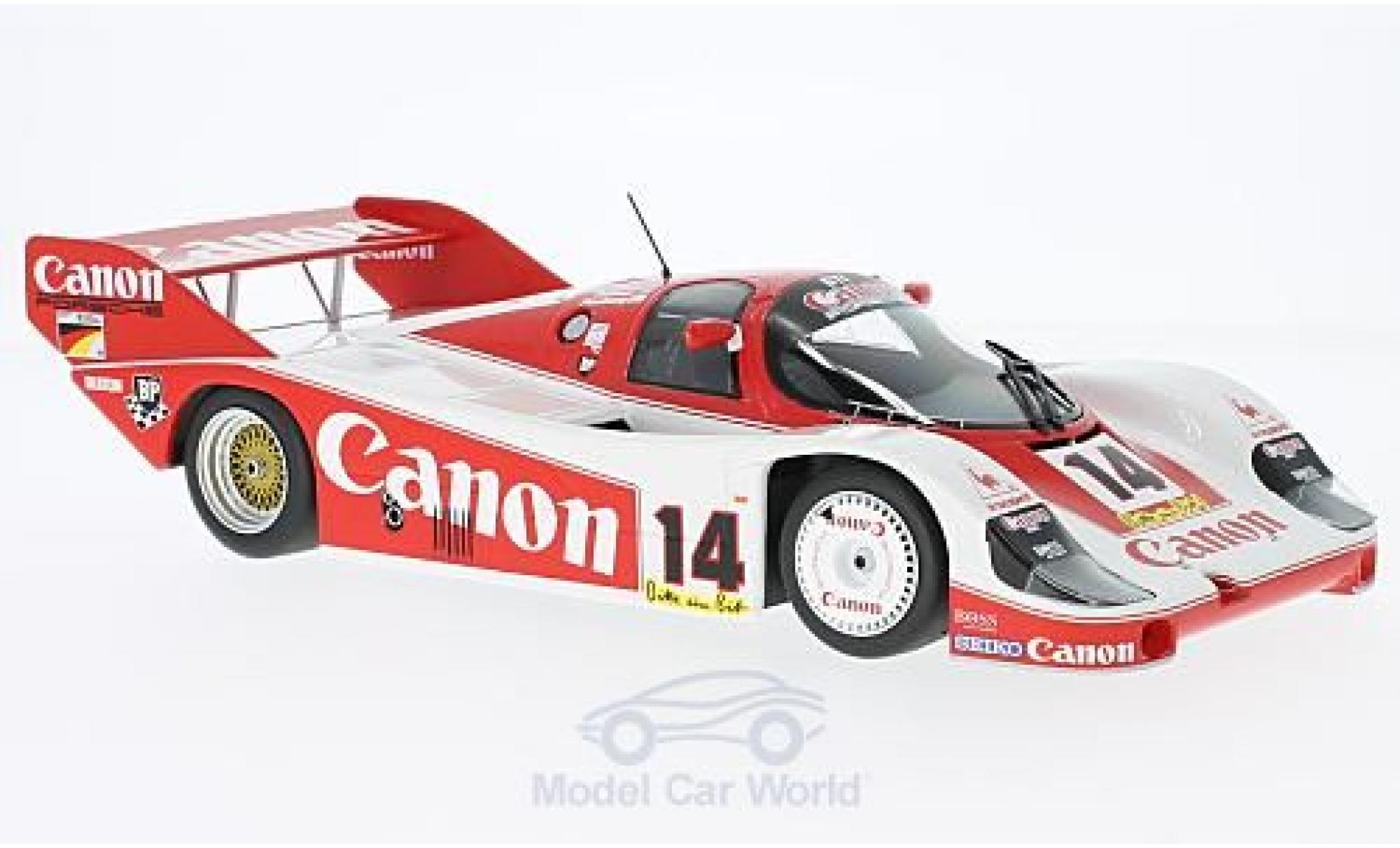 Porsche 956 1983 1/18 Minichamps K No.14 Canon Racing 1000 Km N&uuml;rburgring 1983 K.Rosberg/J.Lammers/J.Palmer modelauto