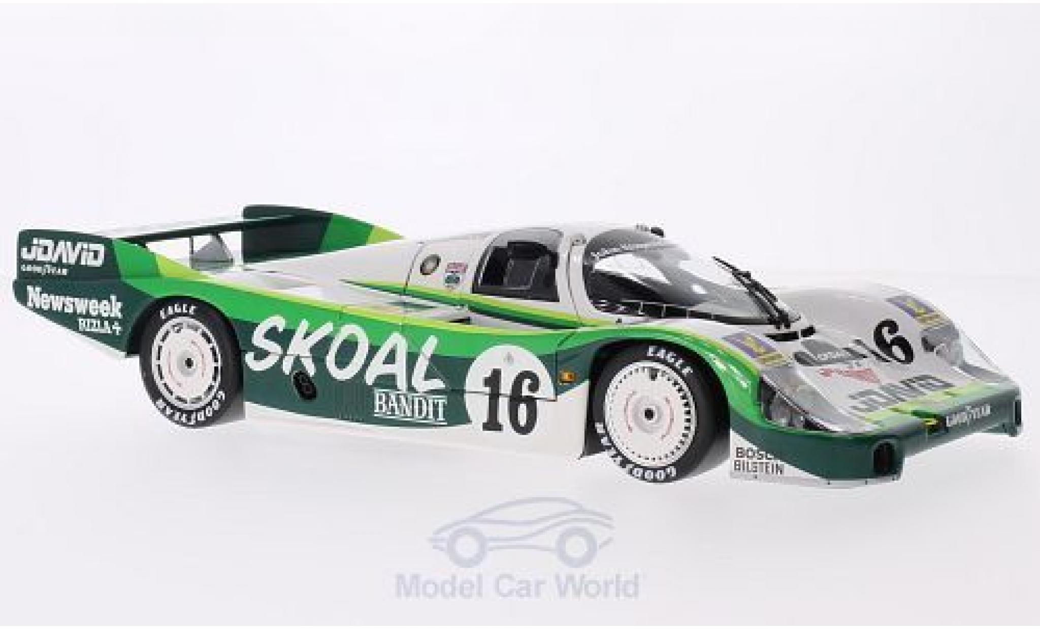 Porsche 956 1983 1/18 Minichamps L No.16 John Fitzpatrick Racing Skoal Bandit 24h Le Mans 1983 G.Edwards/R.Keegan/J.Fitzpatrick modelauto