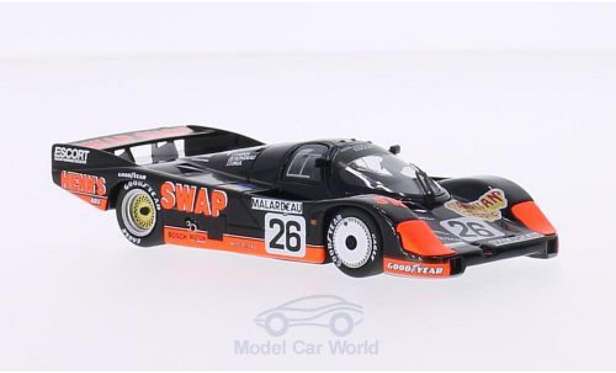 Porsche 956 1984 1/43 Minichamps L No.26 Swap Shop 24h Le Mans 1984 P.Henn/J.Rondeau/J.Paul Jr modelauto