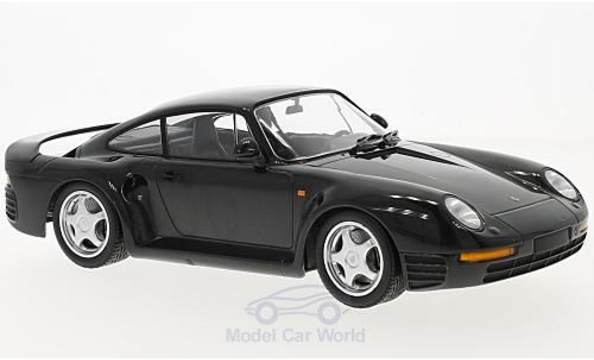 Porsche 959 1987 1/18 Minichamps metallic grijs 1987 modelauto