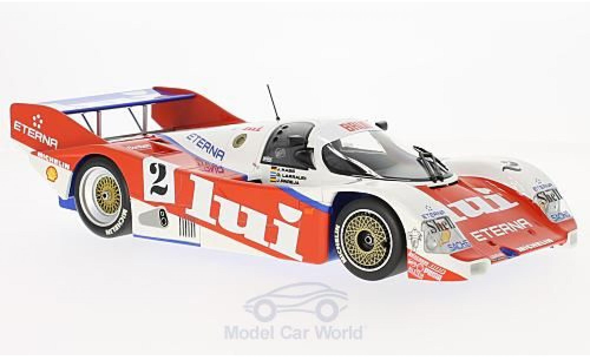 Porsche 962 1987 1/18 Minichamps C No.2 Brun Motorsport Lui 1000 Km N&uuml;rburgring 1987 J.Mass/O.Larrauri/J.Pareja modelauto