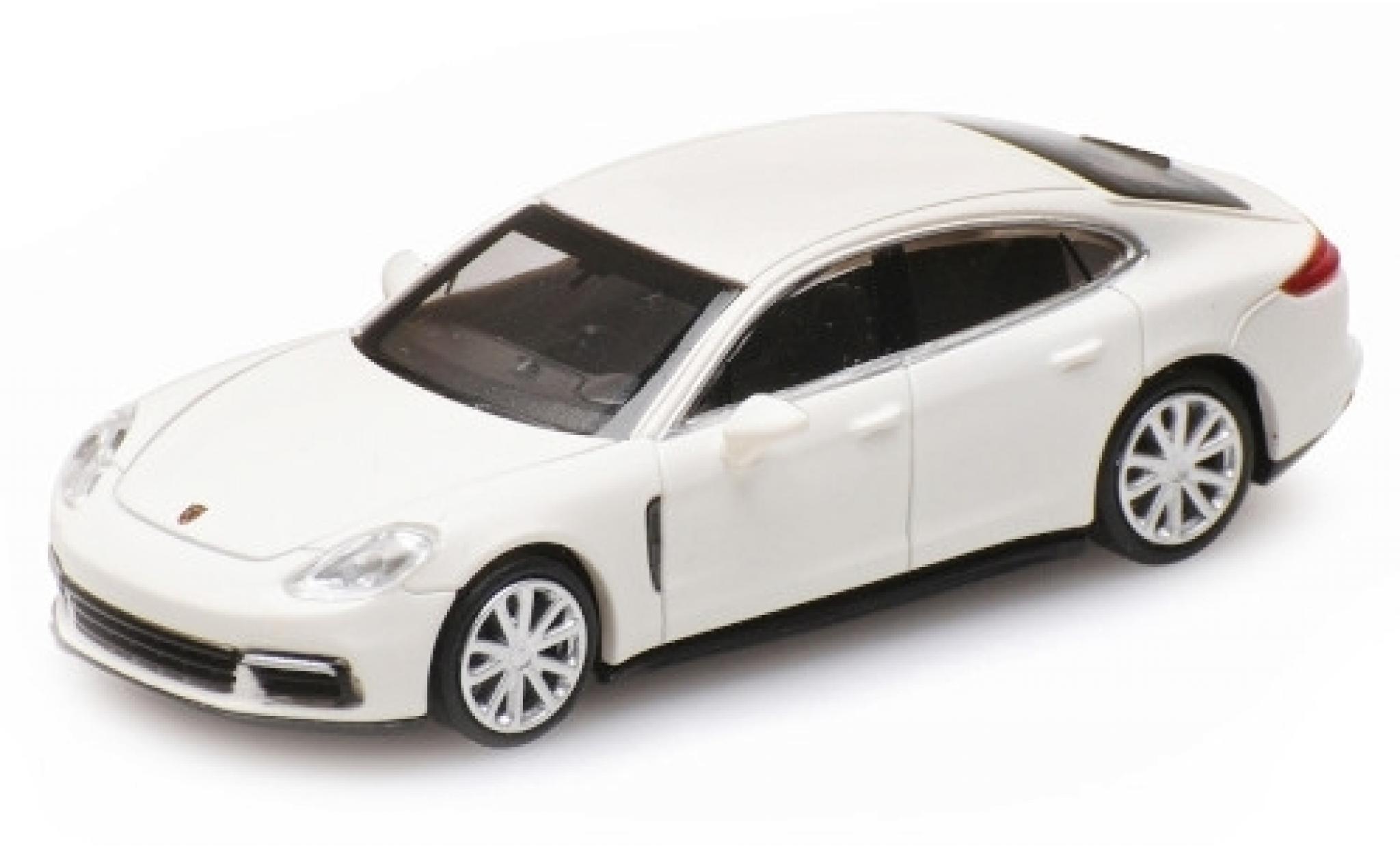 Porsche Panamera 4S 1/87 Minichamps 4S wit 2015 modelauto