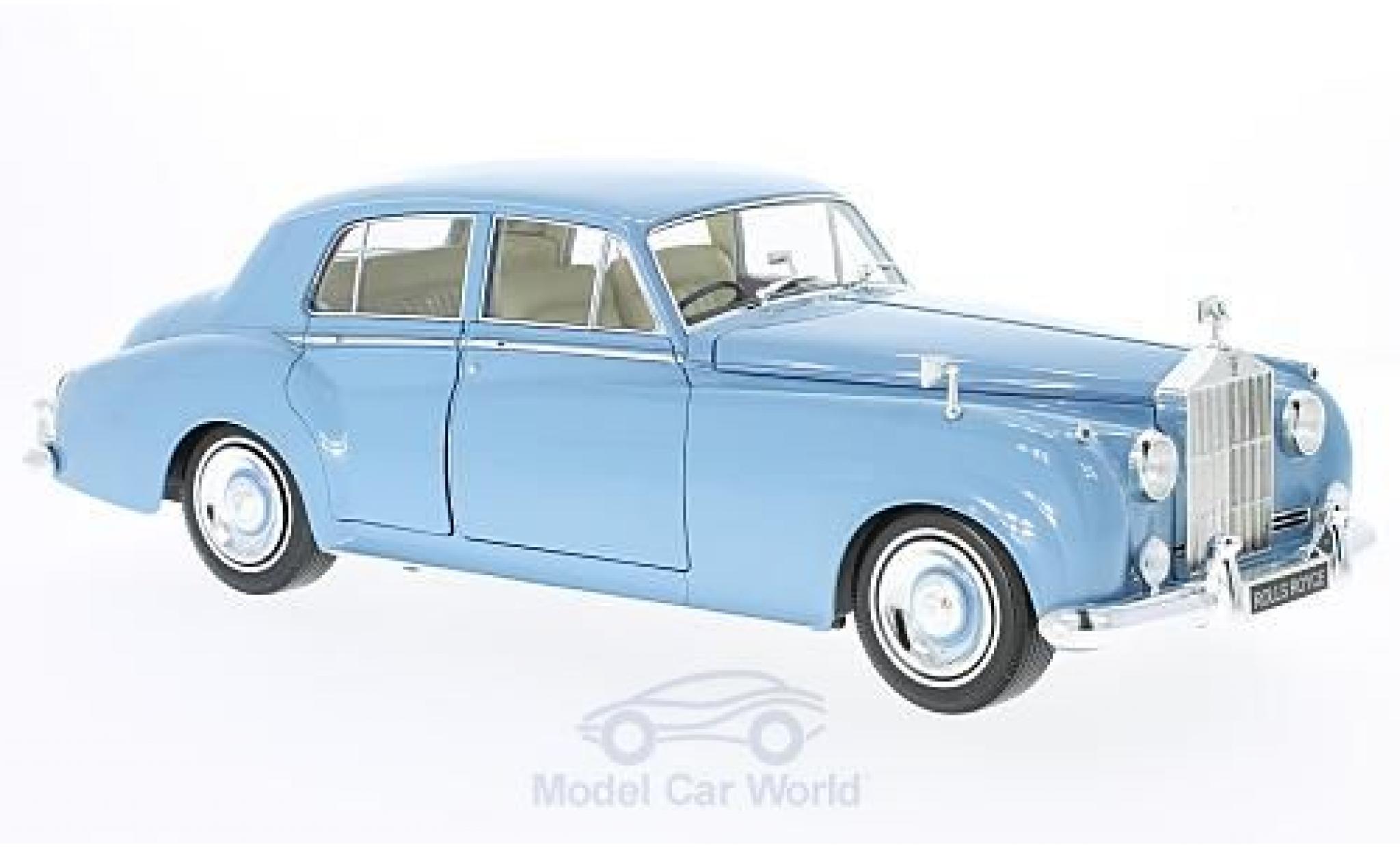 Rolls Royce Silver Cloud 1/18 Minichamps II blauw RHD 1960 modelauto