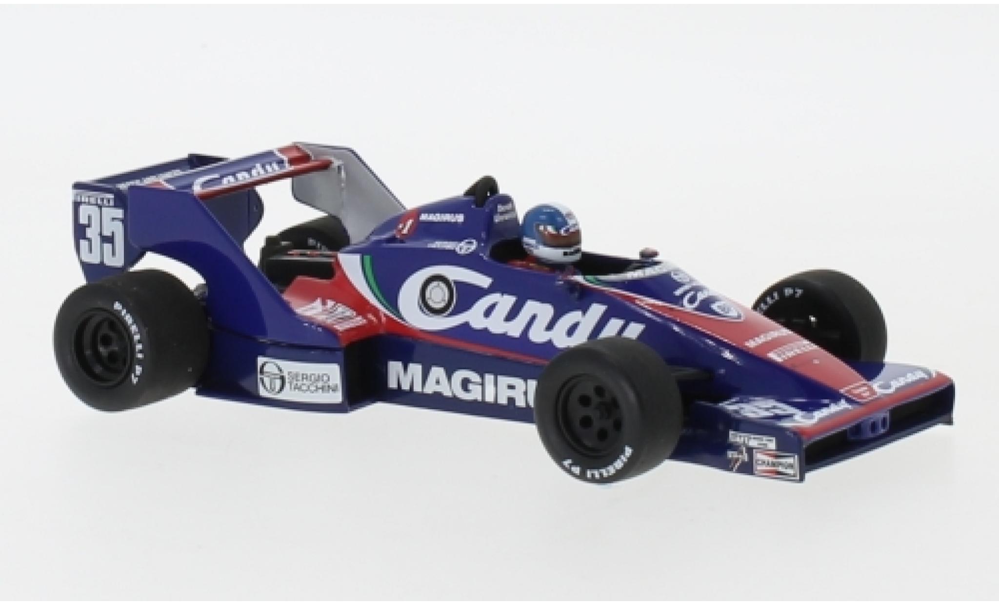 Toleman HART 1/43 Minichamps Hart TG183B No.35 Candy Formel 1 GP Niederlande 1983 D.Warwick modelauto