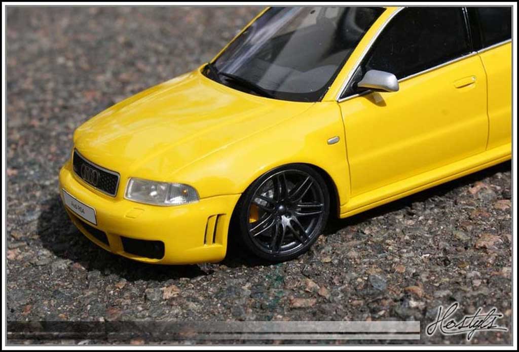 Audi RS4 1/18 Ottomobile B5 - Jantes 4 B7 anthracite modelauto