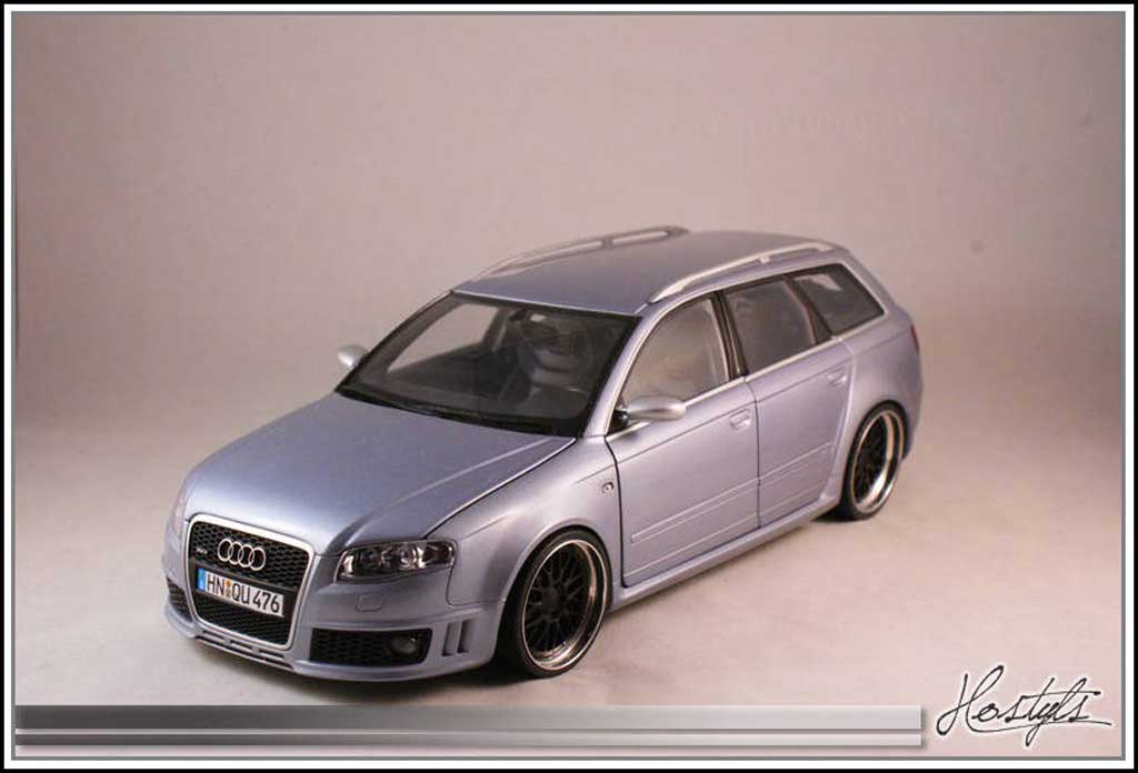 Audi RS4 berline B7 on BBS 1/18 Kyosho