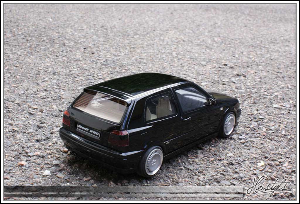 Volkswagen Golf VR6 zwart jantes schmidt 1/18 Ottomobile