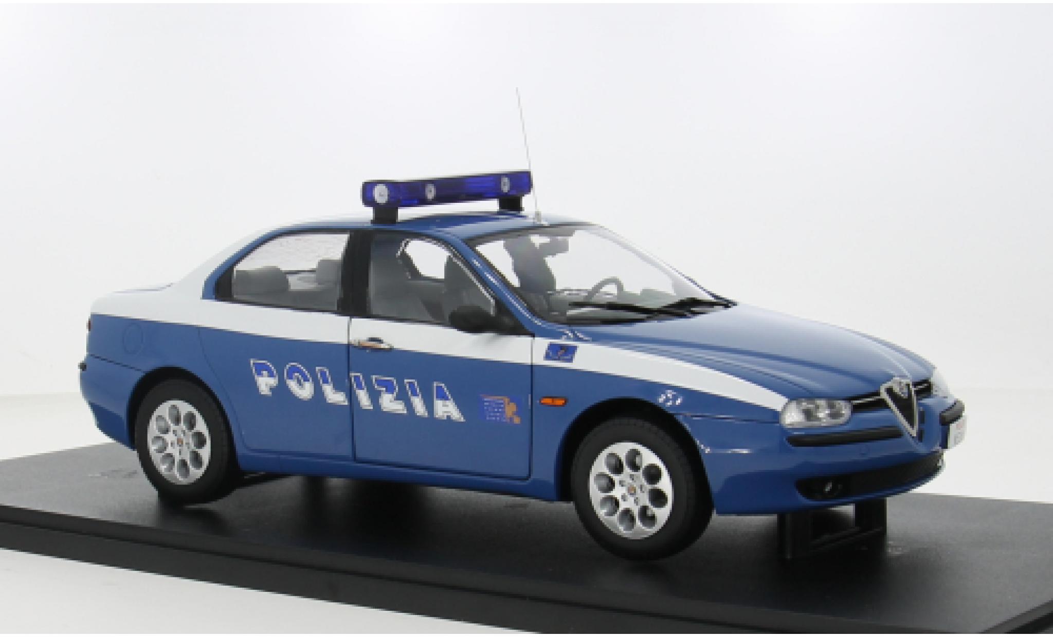 Alfa Romeo 156 1/18 Mitica 1997 Polizia Stradale 1:18 modelauto