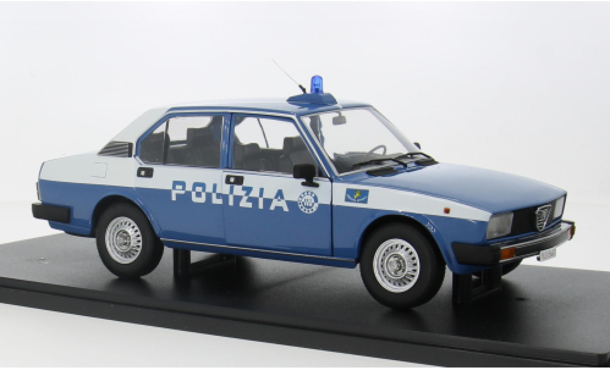 Alfa Romeo 2000 1/18 Mitica Berlina 1978 Polizia 1:18 modelauto