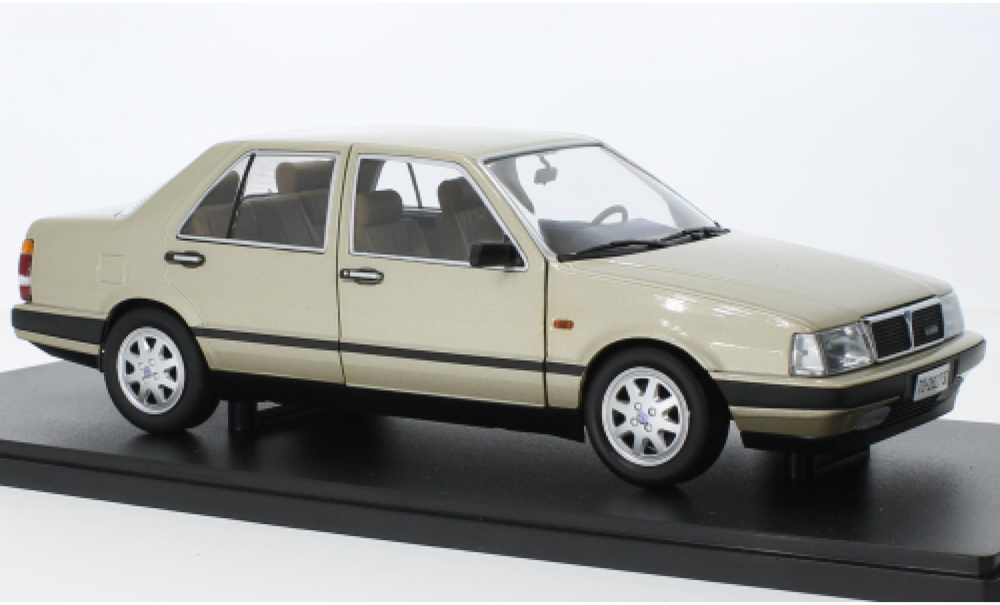 Lancia Thema 1/18 Mitica Turbo i.e. 1S metallic beige 1984 modelauto