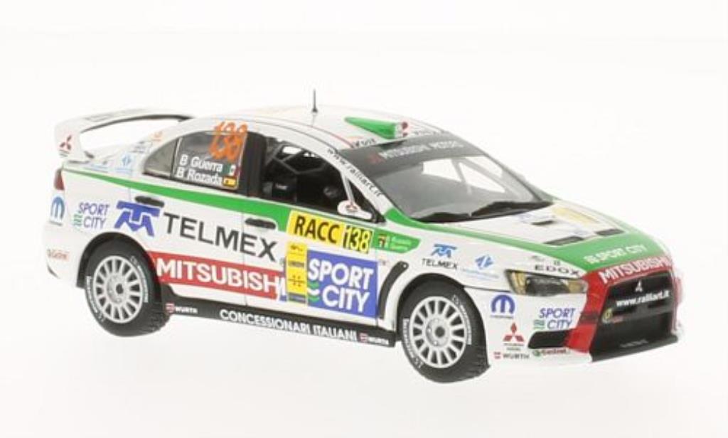 Mitsubishi Lancer 1/43 Vitesse Evolution X No.138 Sport City Rally Catalunya-Costa Daurada 2012 /B.Rozada modelauto