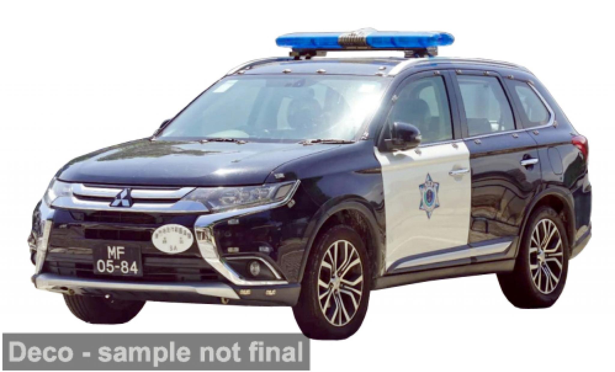 Mitsubishi Outlander 1/43 Vitesse 2019 Macau Customs Department 1:43 modelauto