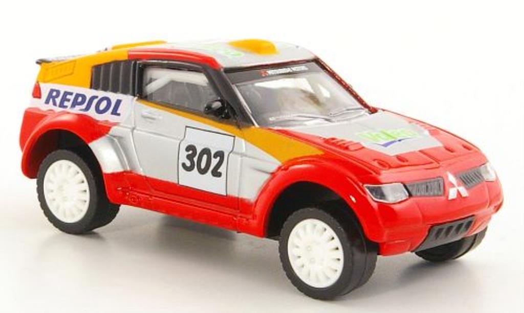 Mitsubishi Pajero Evolution 1/43 Norev Evolution No.302 Repsol - Valeo modelauto