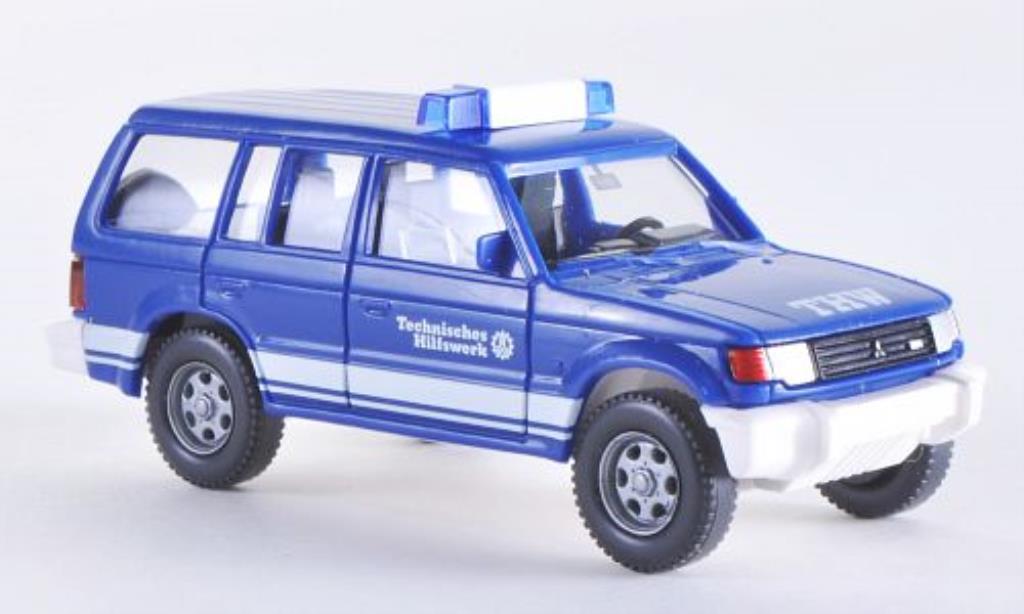 Mitsubishi Pajero 1/87 Wiking THW modelauto