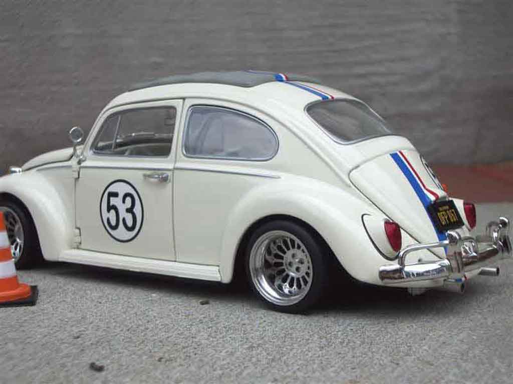 Volkswagen Kafer Herbie coccinelle 1/18 Burago