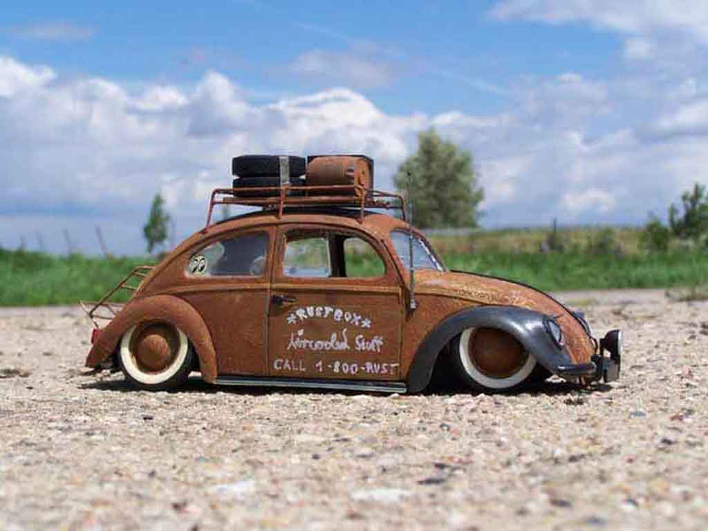 Volkswagen Kafer Rat Rod coccinelle kafer ratte 1/18 Burago